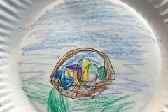 Kids Easter Egg Art April 2020